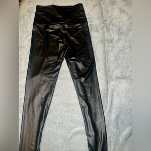 Stretchy Leather Pants